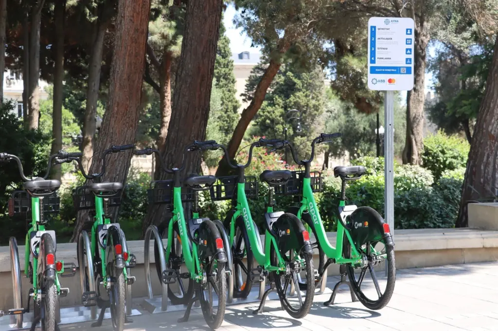 Bakıda velosipedlər, Velosiped