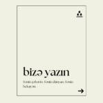 Baki-baku.az, "Bizə yazın"