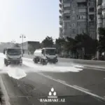 Bakı Şəhər İcra Hakimiyyəti, Təmizlik işləri