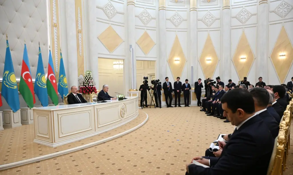 Azərbaycan və Qazaxıstan prezidentləri, Qazaxıstan, Astana, İlham Əliyev