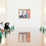 Birləşmiş Ərəb Əmirlikləri Federal Milli Şurasının sədri, İlham Əliyev, Saqr Qobaş, Birləşmiş Ərəb Əmirlikləri