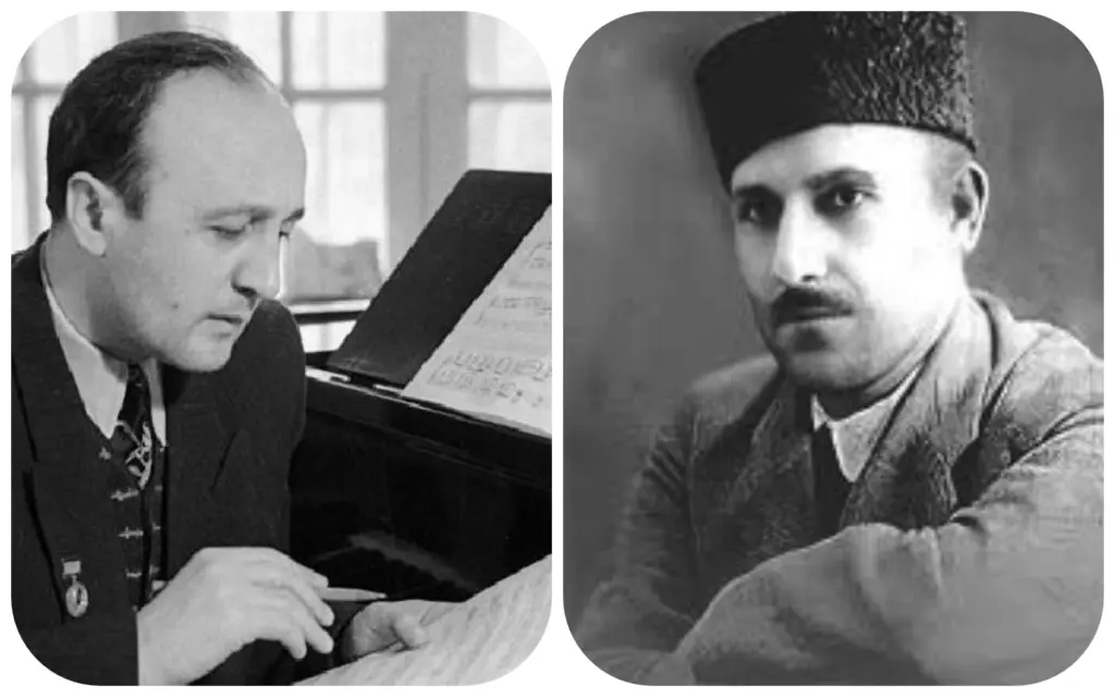 "Kor Ərəbin Mahnısı", Hüseyn Cavid, "Şeyx Sənan"