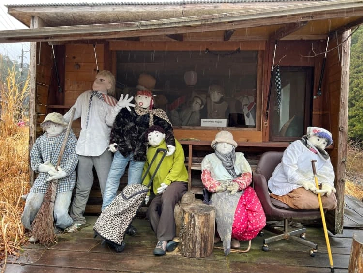Kukla sakinlər, Kukla, Yaponiya, Nagoro,