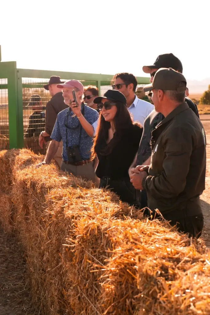 Leyla Əliyeva, Arzu Əliyeva, Qax, Axar-Baxar Milli Parkı