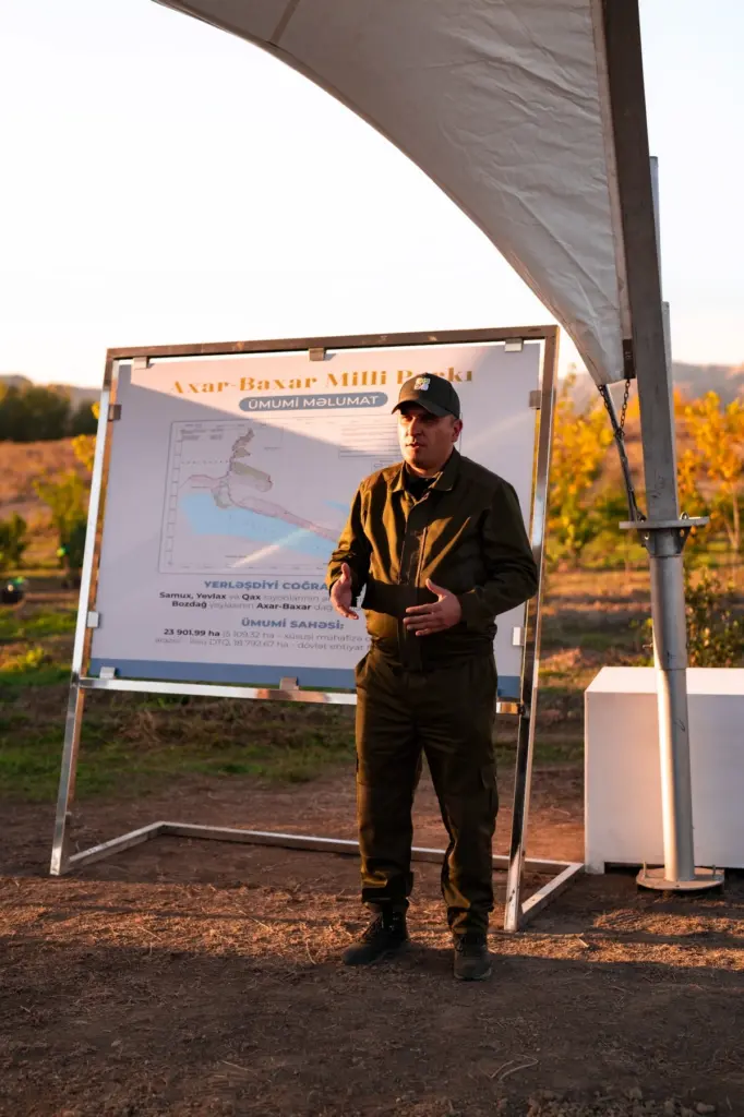 Leyla Əliyeva, Arzu Əliyeva, Qax, Axar-Baxar Milli Parkı