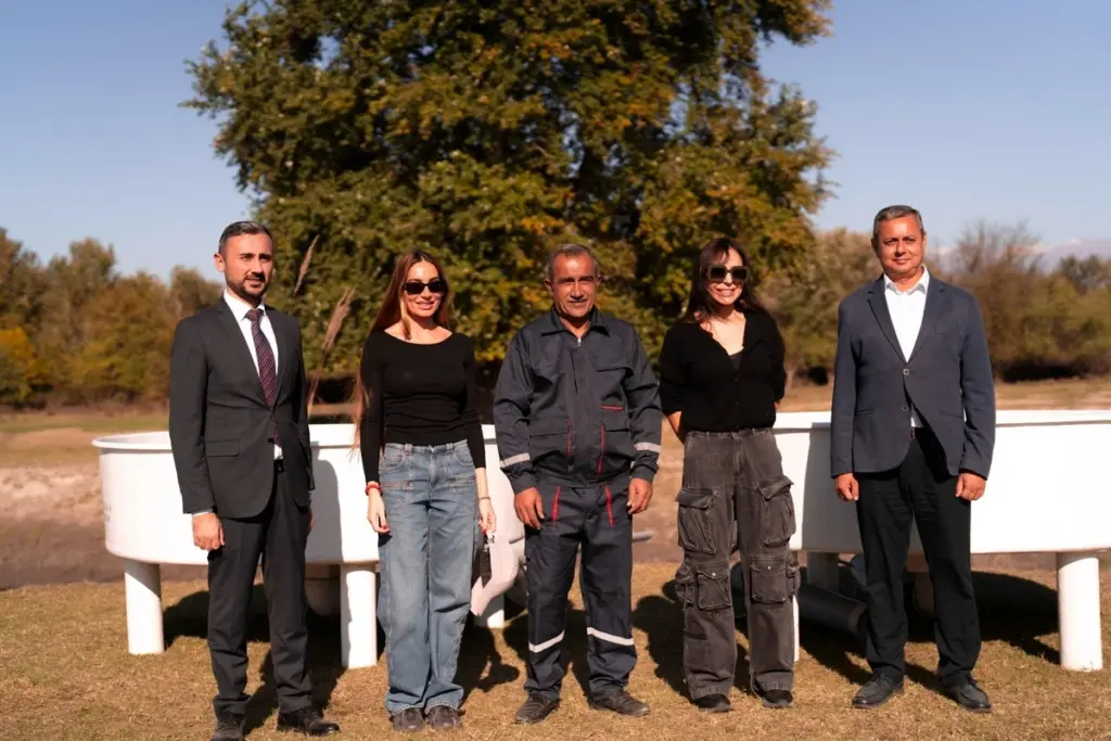 Leyla Əliyeva, Arzu Əliyeva, Qax, Axar-Baxar Milli Parkı