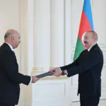 Misirin ölkəmizdə yeni təyin olunmuş səfiri, Misir, Houssam-Eldine Reda