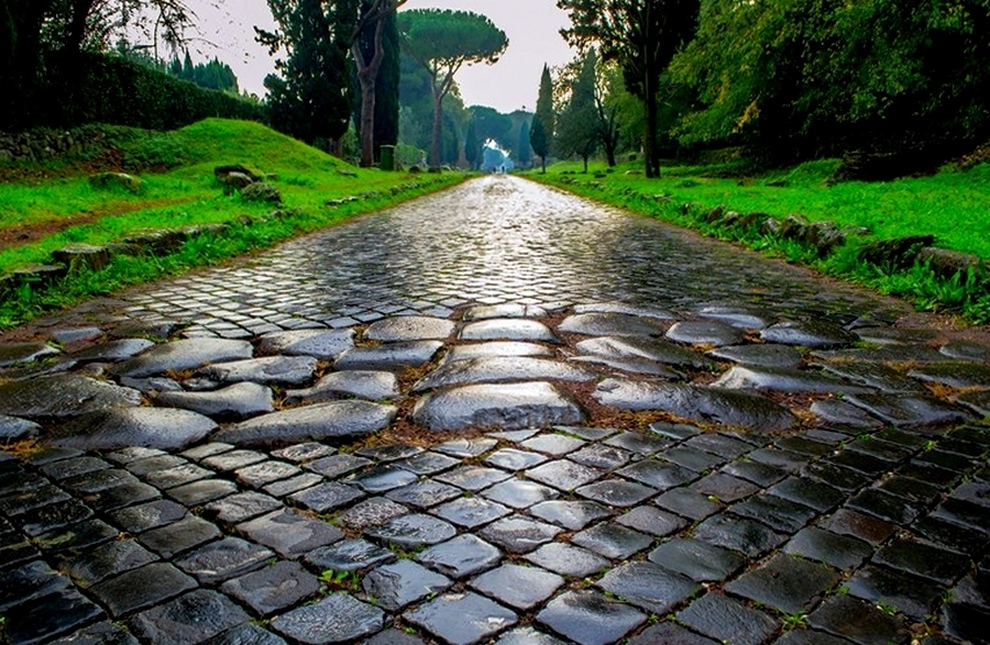 Roma yolları, İtaliya, Roma, Roma İmperiyası