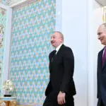Prezident İlham Əliyevin Rusiya Prezidenti Vladimir Putin ilə təkbətək görüşü, İlham Əliyev, Vladimir Putin