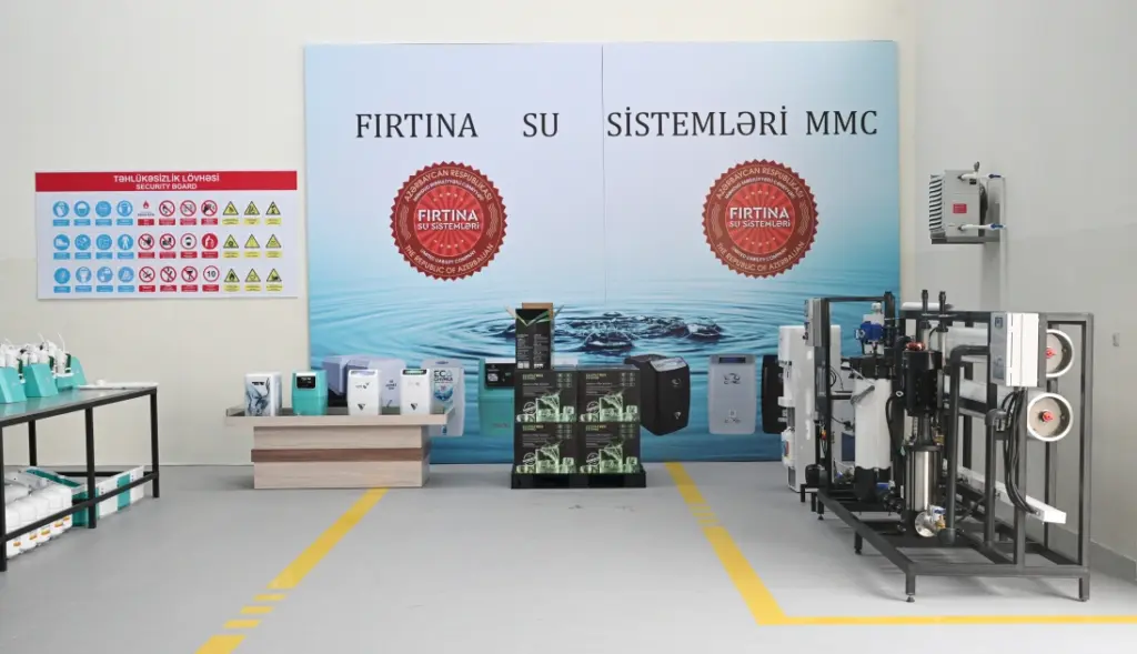 İlham Əliyev, Sabirabad, "Fırtına Su Sistemləri" MMC