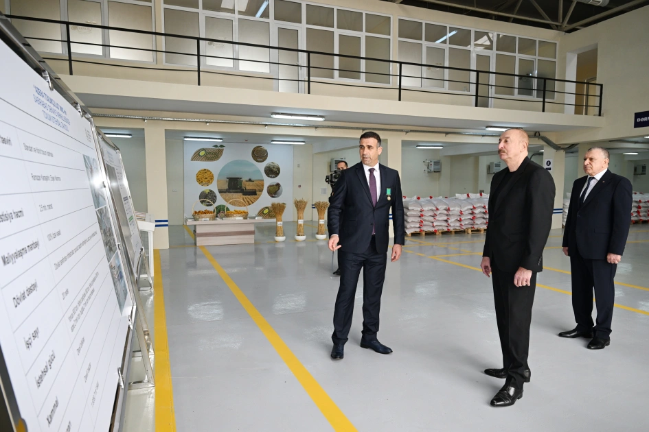 Sabirabad Sənaye Məhəlləsi, İlham Əliyev, "Azera Toxumçuluq"