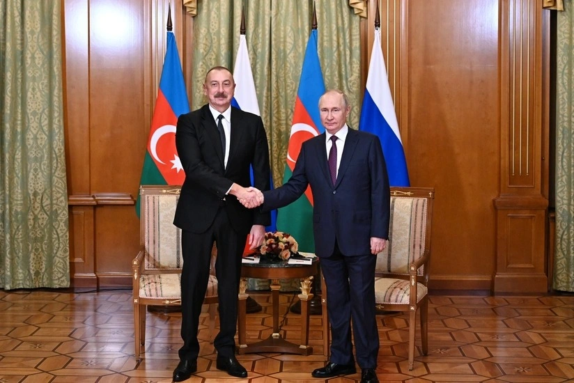 Vladimir Putin, Rusiya, İlham Əliyev, Azərbaycan