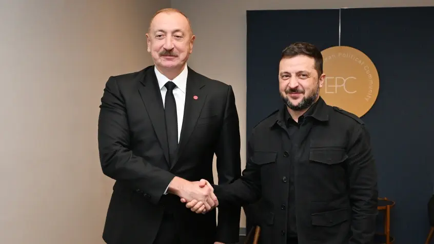 İlham Əliyev, Volodimir Zelenski, Danimarka, Kopenhagen