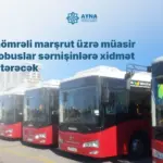 71 nömrəli marşrut, Avtobus, AYNA,
