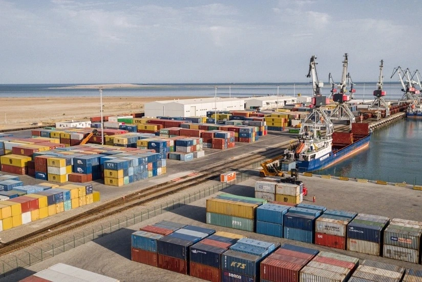 Bakı Limanında yükaşırmanın həcmi, ADY, Bakı Beynəlxalq Dəniz Limanı