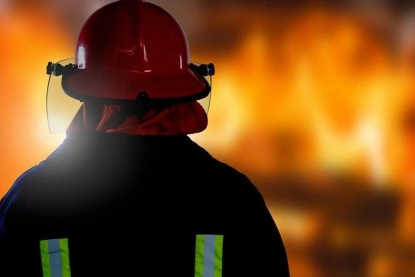 Ramanada restoran yanır, Sabunçu rayonu, Ramana qəsəbəsi