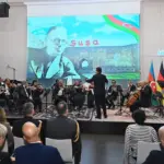 Azərbaycan Zəfəri və Üzeyir Hacıbəylinin İrsi, Almaniya, Üzeyir Hacıbəyli