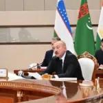 İlham Əliyev Mərkəzi Asiya Dövlət Başçılarının 7-ci Məşvərət Görüşünün iclasında, İlham Əliyev, Mərkəzi Asiya Dövlət Başçılarının 7-ci Məşvərət Görüşü