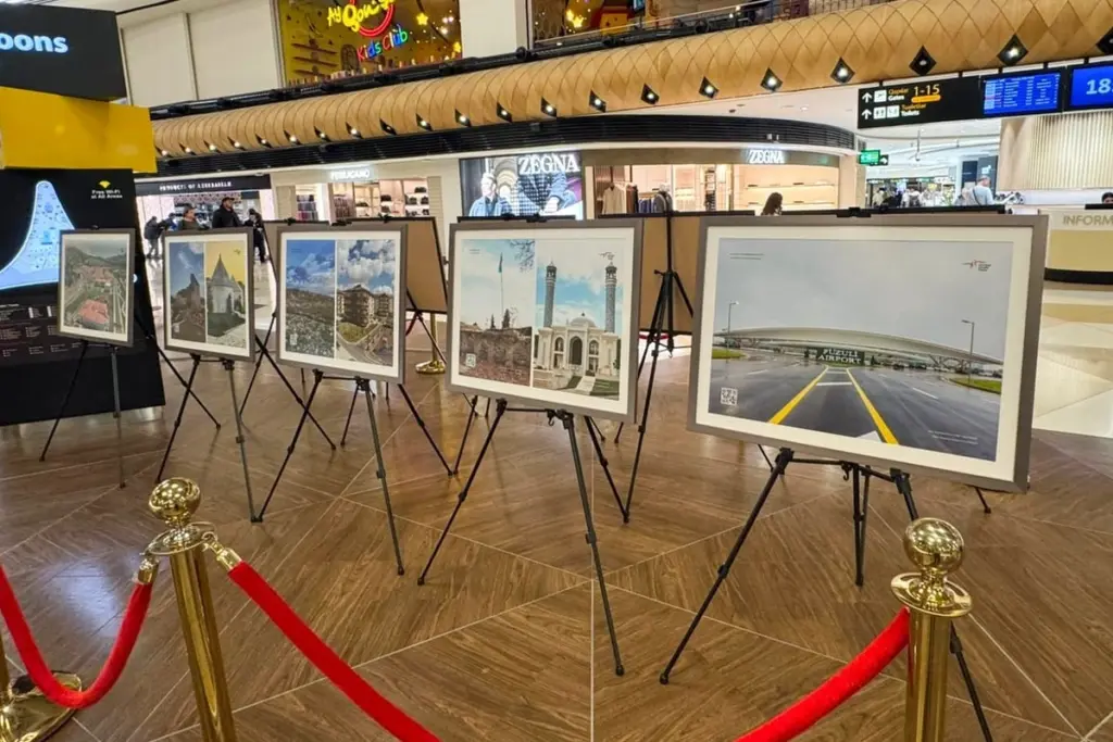 Heydər Əliyev adına Beynəlxalq Hava Limanı, "Qarabağın Dirçəlişi: Azərbaycan İntibahının Hekayəsi"