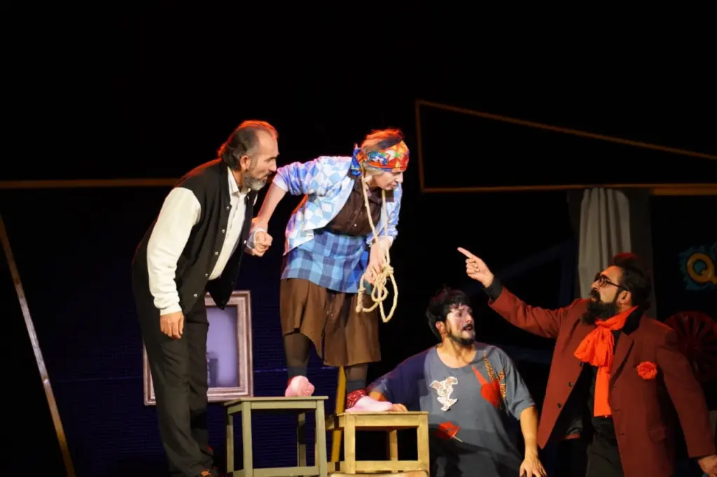 Şəki Dövlət Dram Teatrı, "Varlı qadın" tamaşası