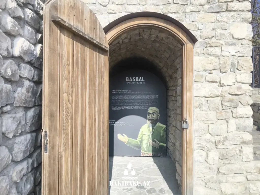 Basqal hamamı, Niyaldağ silsiləsi, İsmayıllı, Basqal kəndi