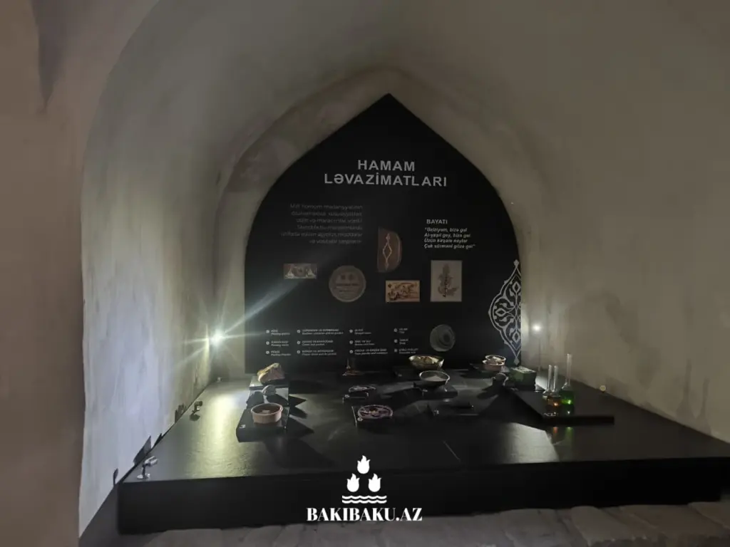 Basqal hamamı, Niyaldağ silsiləsi, İsmayıllı, Basqal kəndi