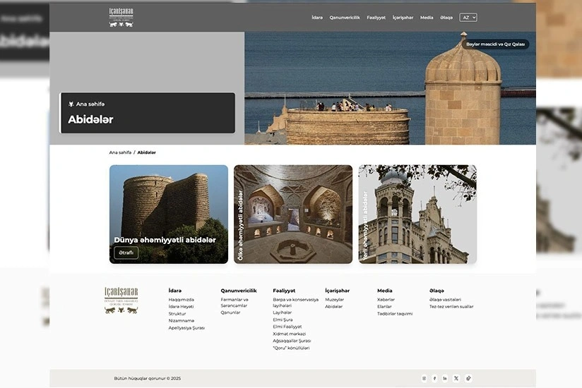 "İçərişəhər" Dövlət Tarix-Memarlıq Qoruğu İdarəsi