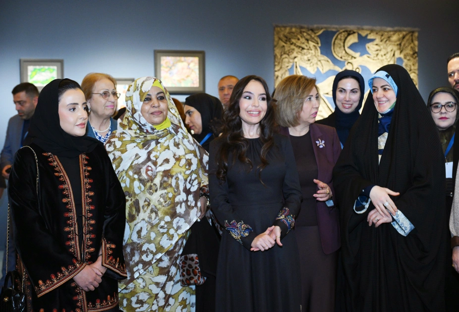 Leyla Əliyeva Zəhra Pezeşkianla görüşüb, Leyla Əliyeva, Zəhra Pezeşkian