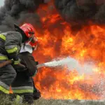 Xırdalanda güclü yanğın, Xırdalan, Yanğın, FHN, Сильный пожар в Хырдалане, Хырдалан, МЧС