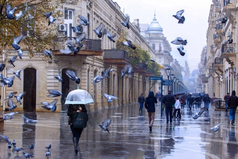 Sabah Bakıda yağış yağacaq, Hava, Hava proqnozu
