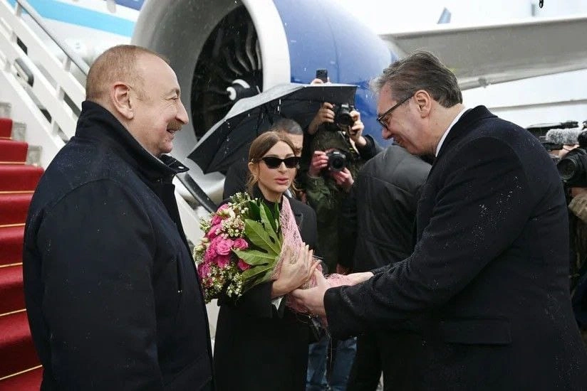 Prezident İlham Əliyev Serbiyada, Serbiya, Aleksandar Vuçiç, İlham Əliyev