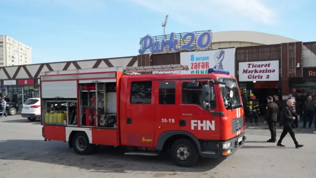 "Velotrek" ticarət mərkəzi, Fövqəladə Hallar Nazirliyi