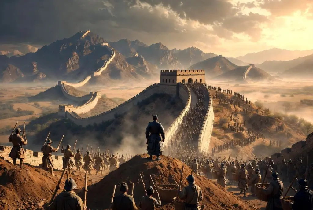 Böyük Çin Səddi, Sin Şixuandi