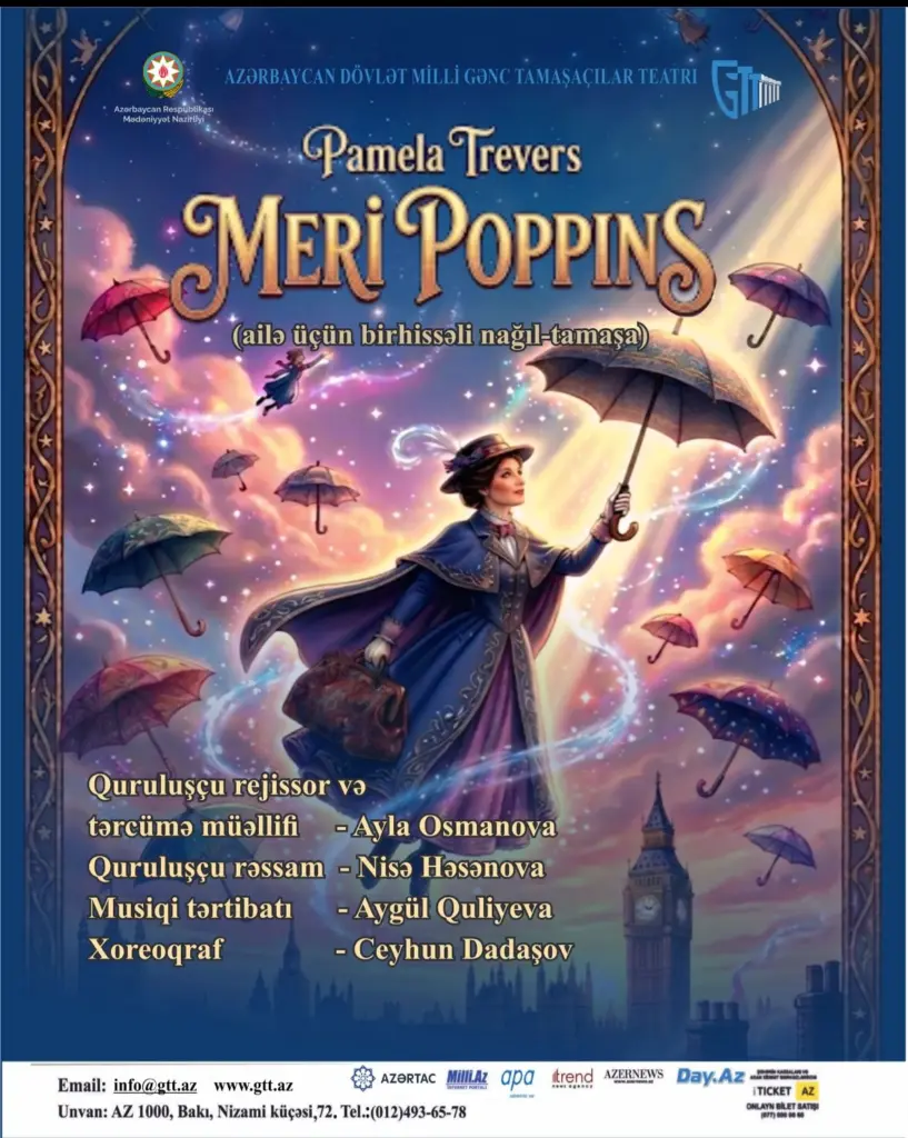 "Meri Poppins" tamaşası, Gənc Tamaşaçılar Teatrı