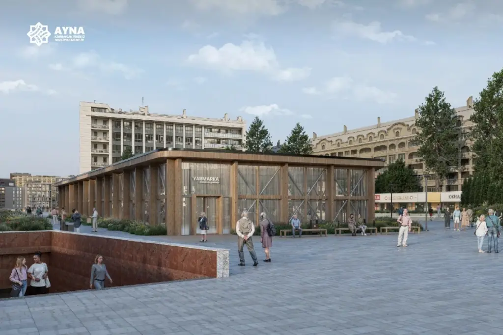 Atatürk və Antena parkları, Atatürk parkı, Antena parkı