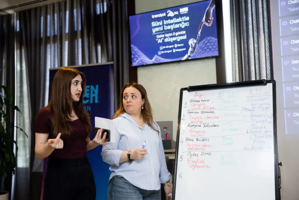 Trendyol, PAŞA Holding, Women in Tech Azerbaijan, “Süni intellektə yeni başlanğıc”