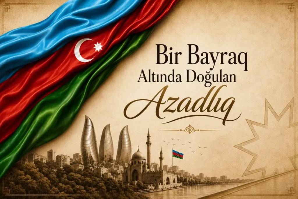 “Bir bayraq altında doğulan Azadlıq”