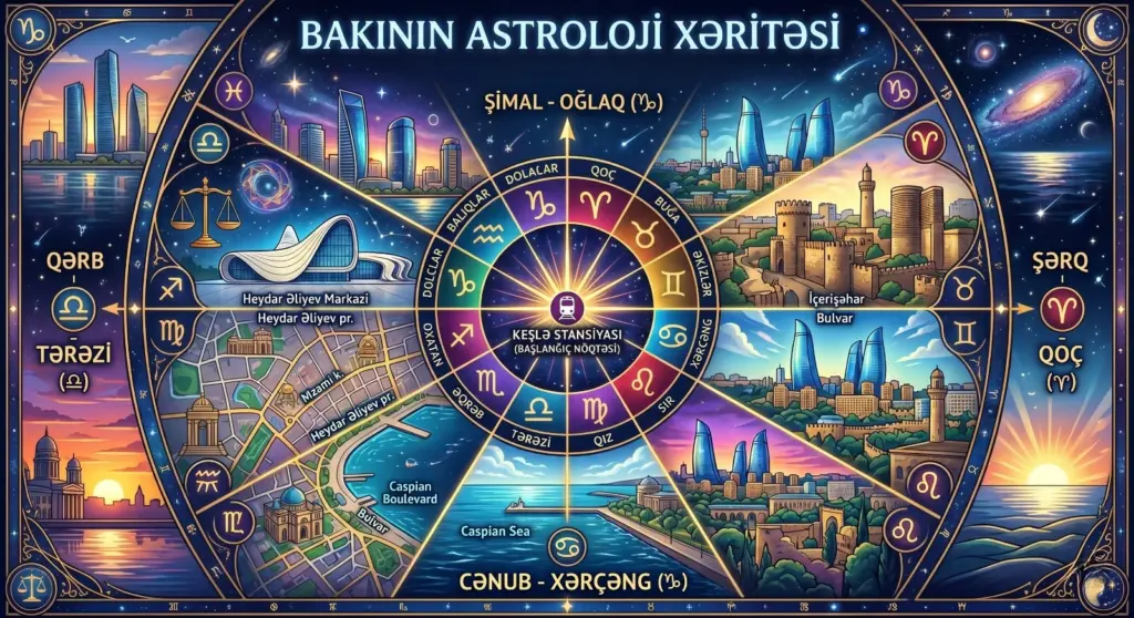 Bakının ulduz xəritəsi, Bürc