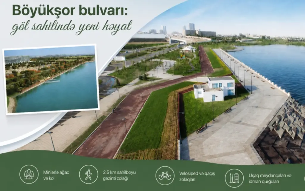 Böyükşor gölü, Böyükşor bulvarı
