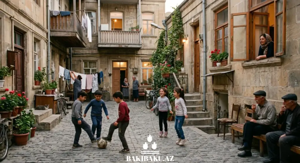 Bakı, Məhəllə, Oyun, Xatirə