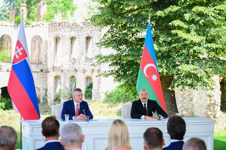 Azərbaycan və Slovakiya prezidentləri, Slovakiya, Peter Pelleqrini, Şuşa