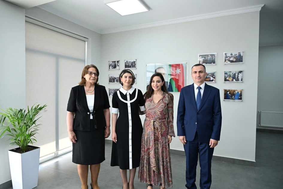 Leyla Əliyeva Yevlaxda, Leyla Əliyeva, Yevlax