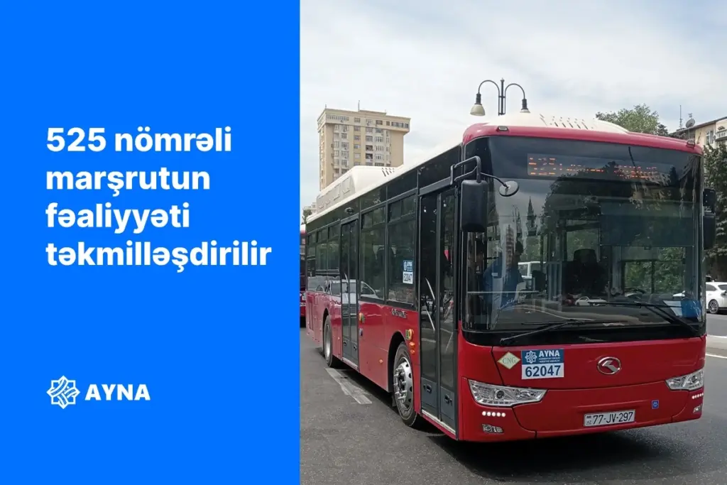 525 nömrəli marşrut