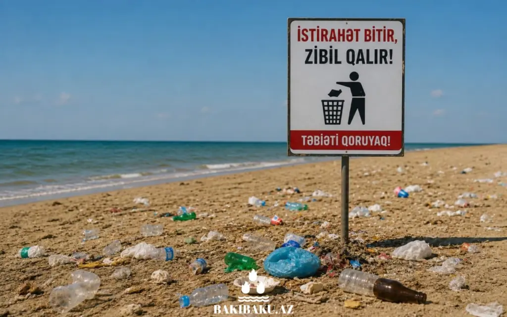 Çimərlik, Zibil, İstirahət