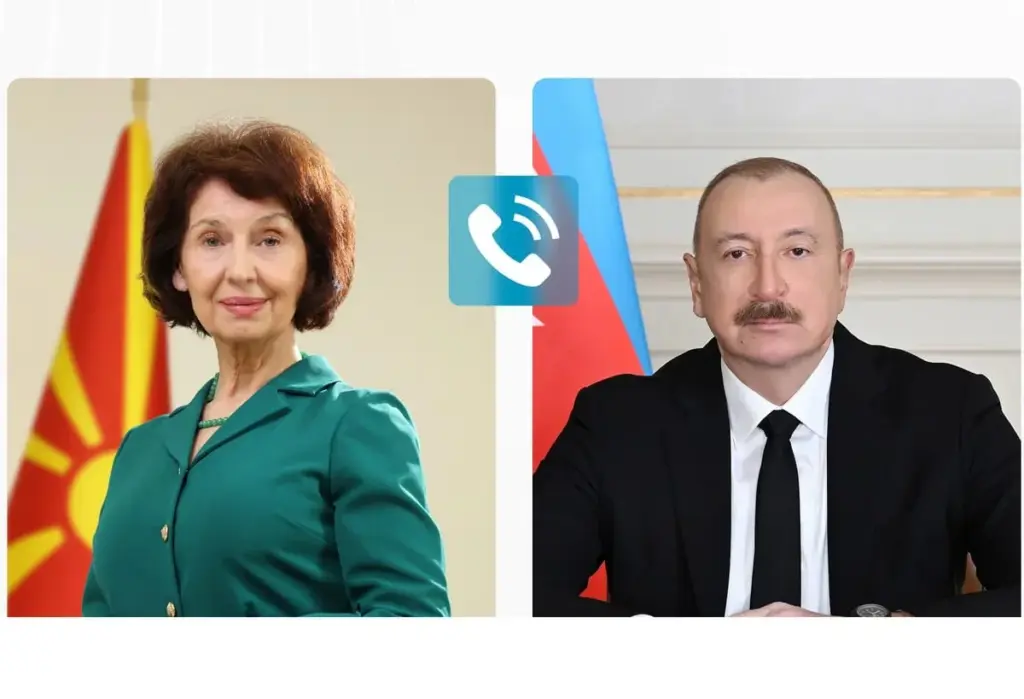 Şimali Makedoniya, Qordana Silyanovska-Davkova, Azərbaycan