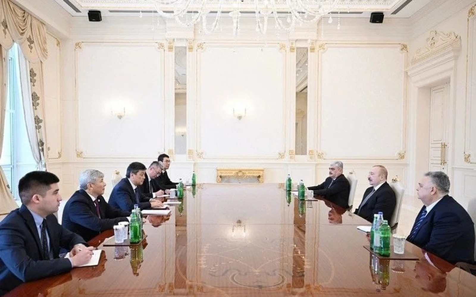 Qırğızıstan nümayəndə heyəti, Qırğızıstan, İlham Əliyev, Bakıt Torobayev