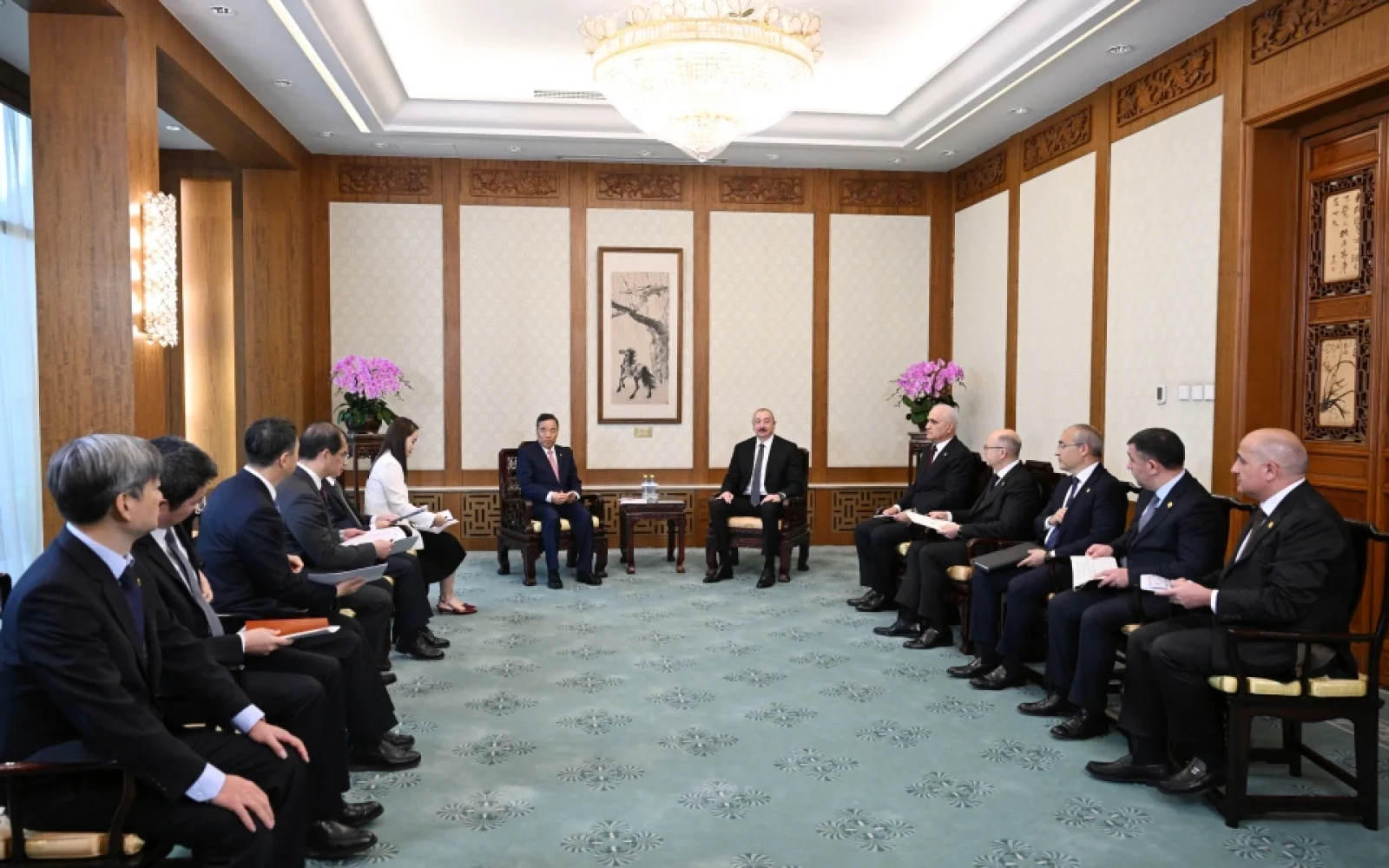 "Energy China", Çin, Sonq Hailianq, Azərbaycan-Çin