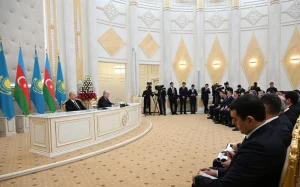 Azərbaycan və Qazaxıstan prezidentləri, Qazaxıstan, Astana, İlham Əliyev