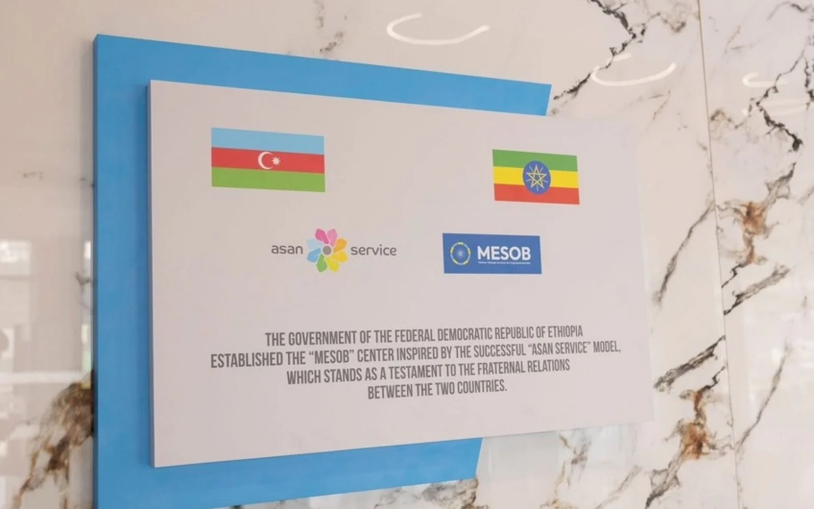 Efiopiyada "ASAN xidmət" mərkəzi, "MESOB", "ASAN xidmət", Efiopiya