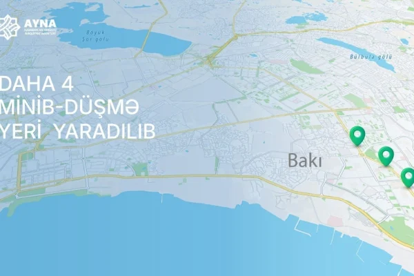 4 ünvanda minib-düşmə yeri, AYNA